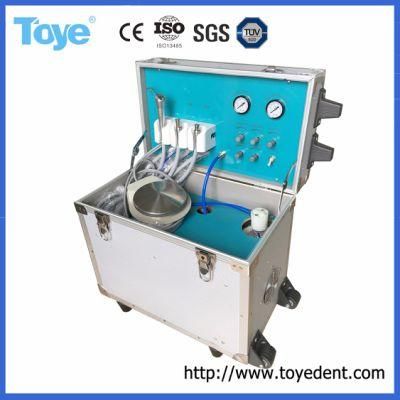 High Standard Hospital Portable Dental Unit Equipment with 3-Way syringe