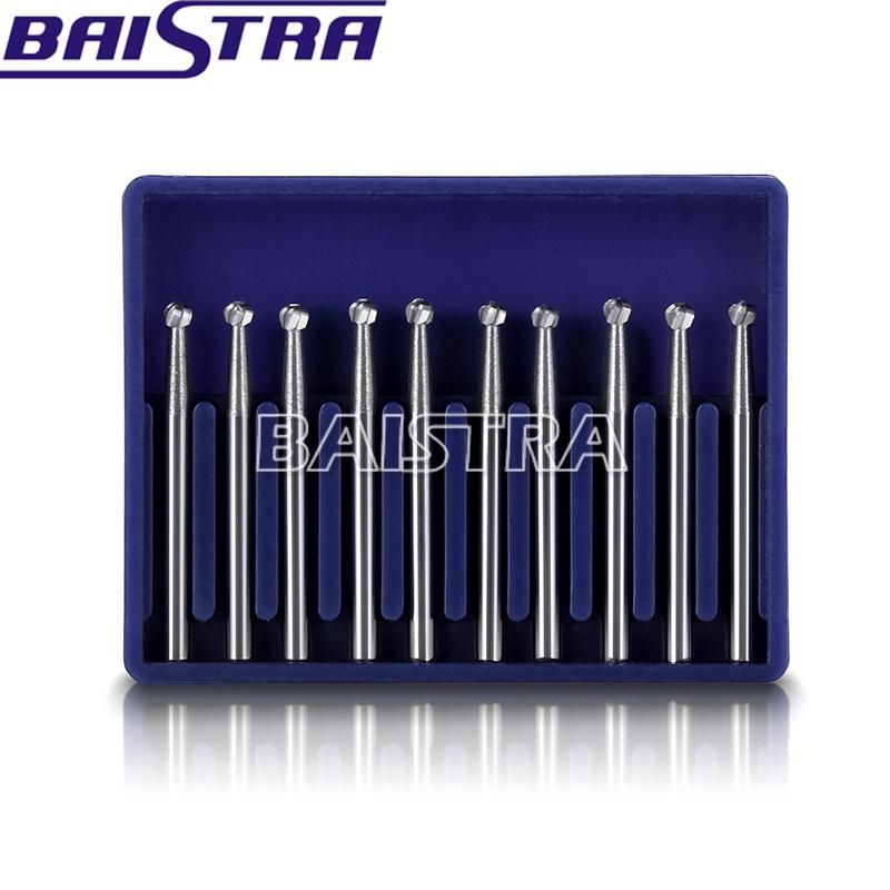 Dental Tungsten Carbide Bur Round Type for High Speed Handpiece