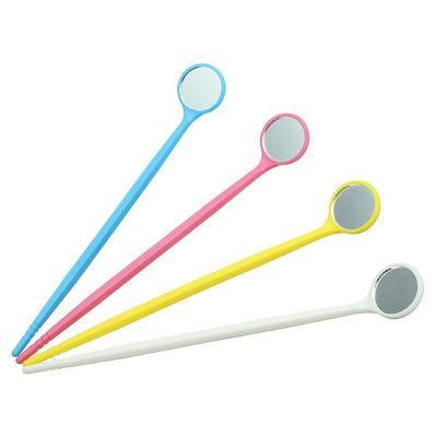 Manual Handles Dental Mouth Mirror in Different Colors