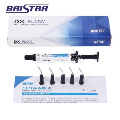 Top Quality Flowable Dental Light Cure Composite Resin Syringe