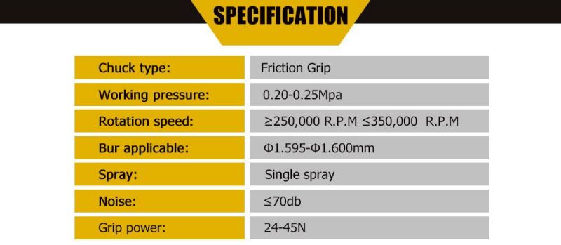 Quick Connection Low Cost Disposable Plastic Dental Handpiece From Factory