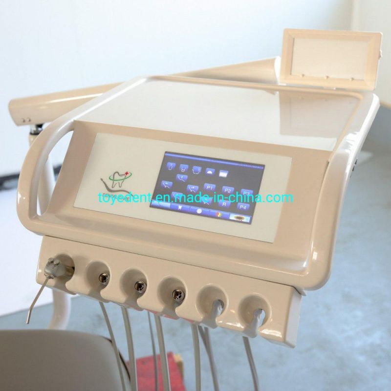 Best Top Quality Dental Chair Unit Electric Leather Dental Labotory Chair