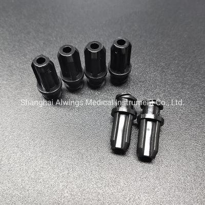 Plastic Materials Caps Bakc for Medical Disposable Syringes