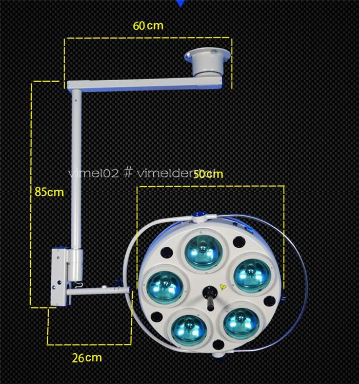 Dental Operating Shadowless Lamp Medical Equipment Ceiling LED Surgical Light