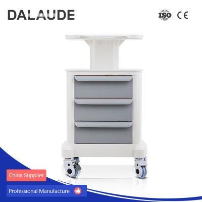 Dental Plastic Trolley 3 Drawers Cart Trolley