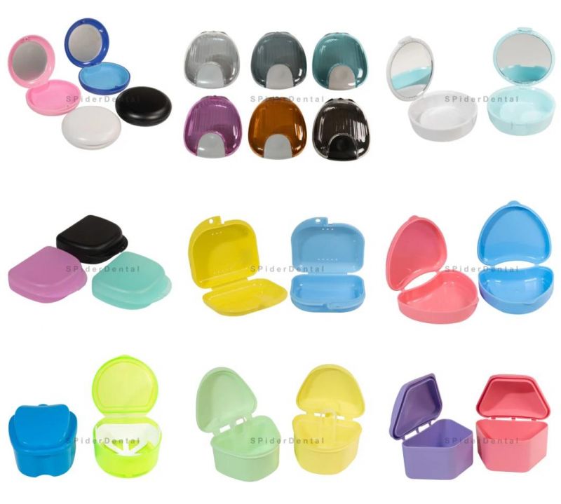 Orthodontic Dental Aligner Mouthguard Case Oral Dental Retainer Box