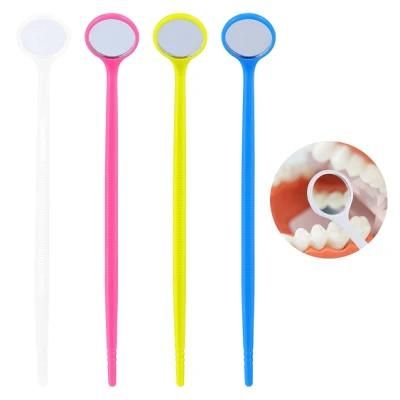 Disposable Plastic Dental Hygiene Dental Mirror