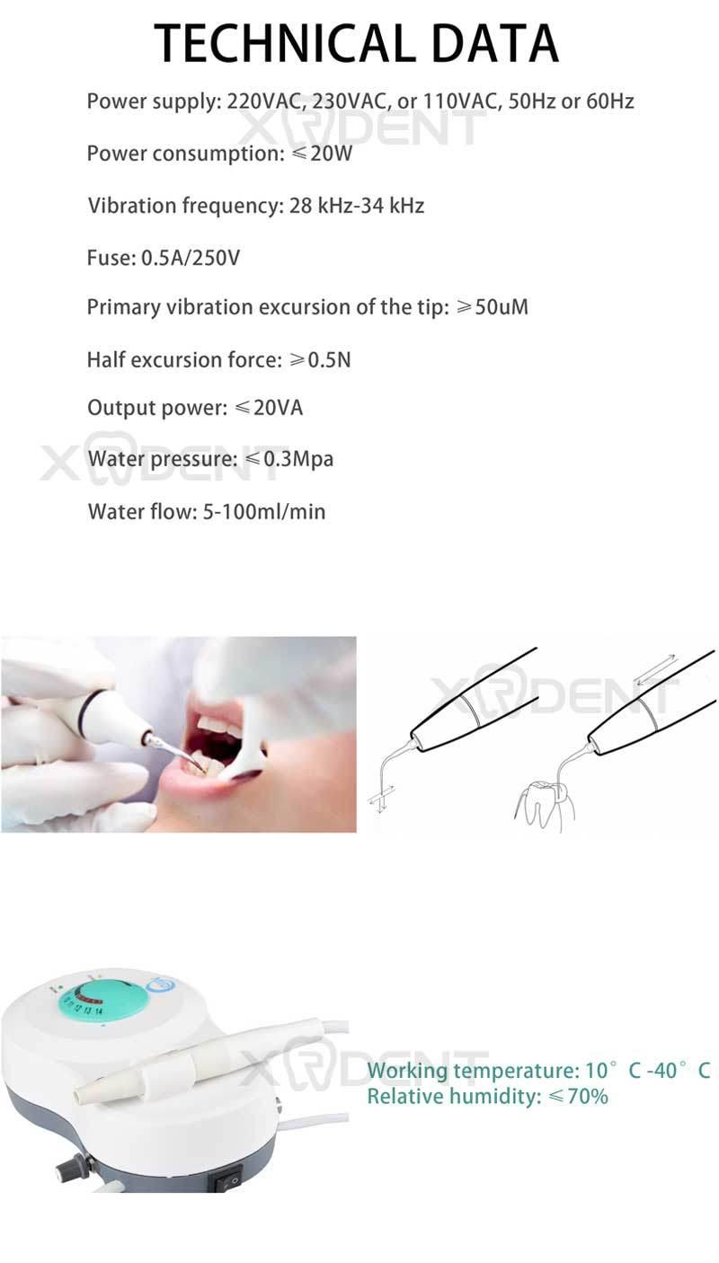 Automatic Frequency Trace Dental Ultrasonic Scaler