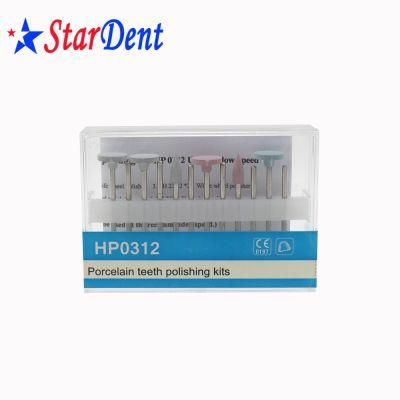 Dental Laboratory Instrument Porcerlian Teeth Polishing Kits Dental Polishing Burs