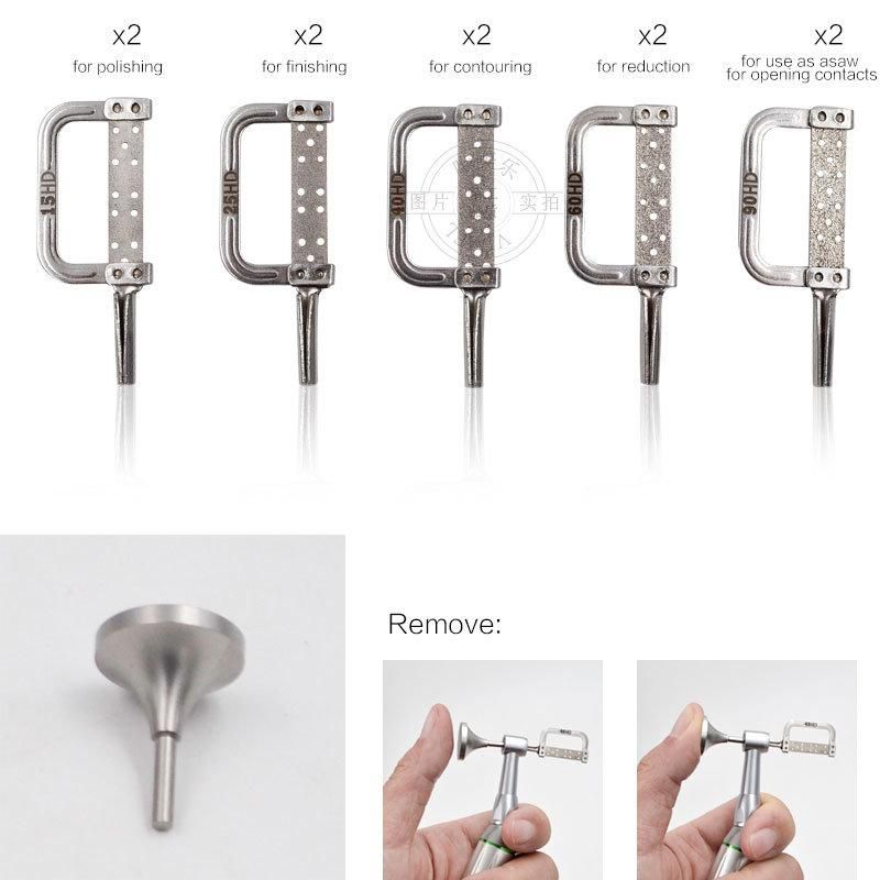 Dental Handpiece Orthodontic Tools Reciprocating Ipr System Contra Angle