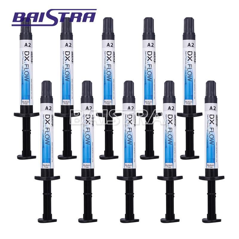 Top Quality Flowable Dental Light Cure Composite Resin Syringe