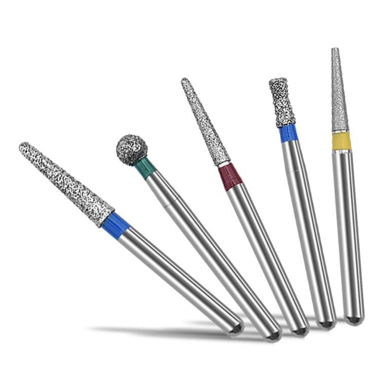 Dental Disposables Consumables Materials Hardness High Speed Handpiece Diamond Bur