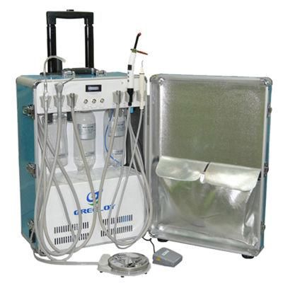 Portable Dental Unit with Curing Light, Scaler