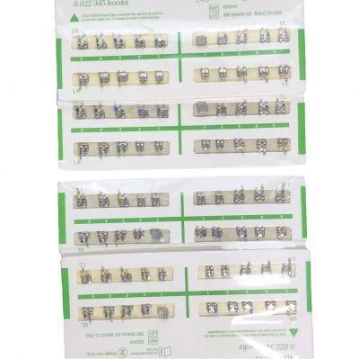 0.022 Metal Dental Self Ligating Brackets Vertical Slot Orthodontic Bracket