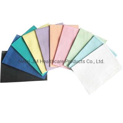 Supply Custom 33X45cm Consumable Paper Dental Bibs Medical