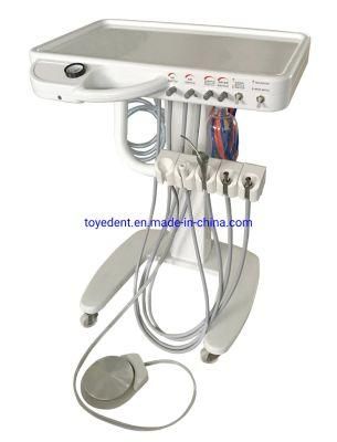 Dental Lab Portable Delivery Unit Cart Portable Dental Unit for Dentist