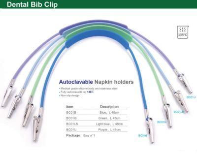 Dental Paper Bib Clip/ Dental Napkin Holder