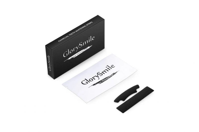 MSDS Approved Glory Smile Dental Bright Manufactory Home Use Custom Service HP/Cp/Pap Bamboo Charcoal Teeth Whitening Strips