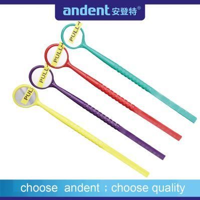 Anti Fog Colorful Plastic Dental Inspection Mouth Mirror