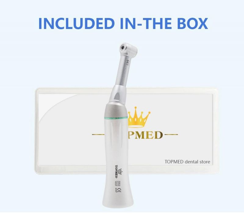 Optional External Spray 64: 1 Low Speed Endodontics Contra Angle