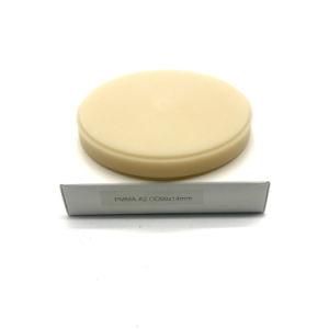 OEM/ODM Dental Material for Flexible PMMA Disc