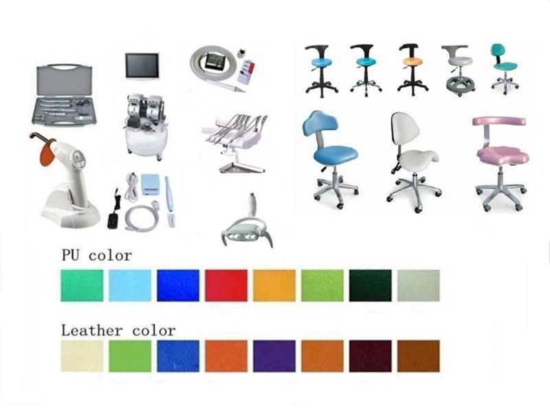 Best Sale Economic Dental Chair Product with One Dentist Stool