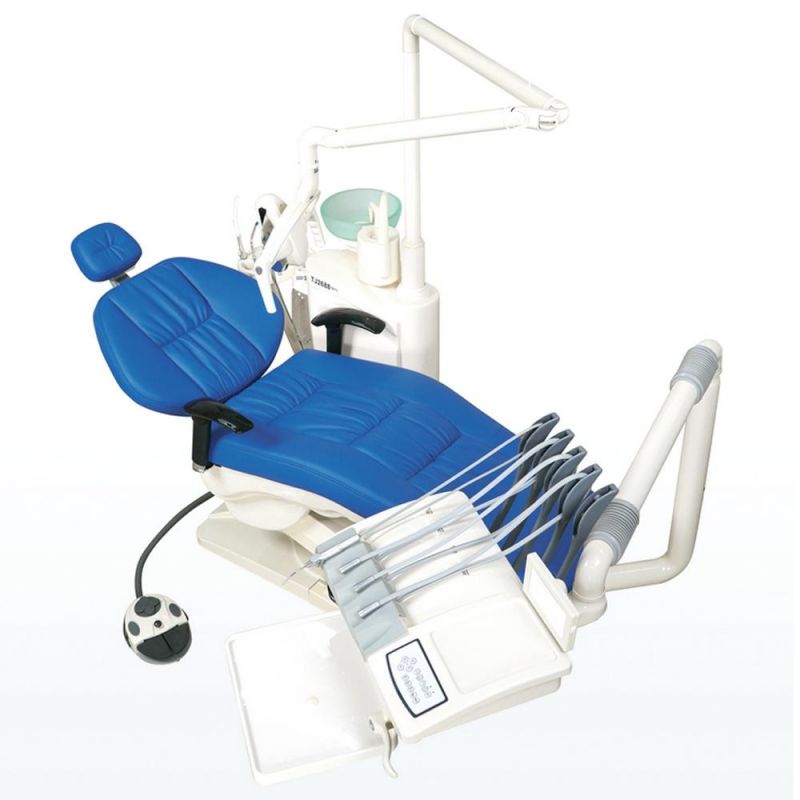 USA Popular Dental Chair with Rotatable Chair Dental Unit