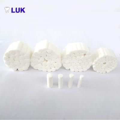 High Quality 10X38 mm Disposable Surgical Dental Cotton Rolls