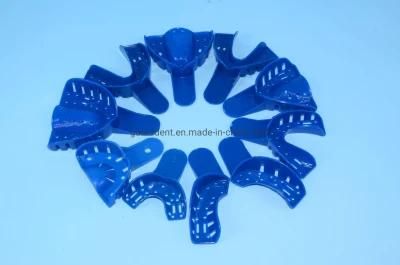 Disposable Rim Lock Denture Perforated Orthodontic Impression Trays