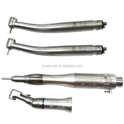 Dental High &amp; Low Speed Water Spray Handpiece Turbine Kit Set