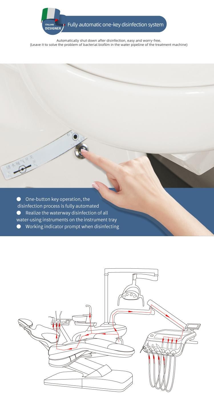 Integral Dental Chair Unit, Portable Dental Unit Price with Mobile Cart, Dental Equipments Manufacturer, Dental Laboratory, Dental Instruments, Dental Supply