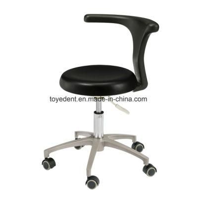 Portable Dentist Stool of Dental Unit Doctor Stool with Metal Base