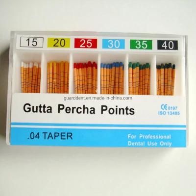 Dental Gutta Percha Points Dental Absorbent Paper Points