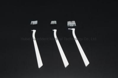 Disposable Dental Composite Brush Tips 100 PCS with Two Brush Handles