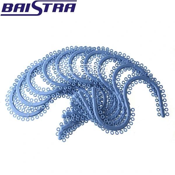 High Grade Blue Color Rubber Dental Elastic Separator for Medical Use