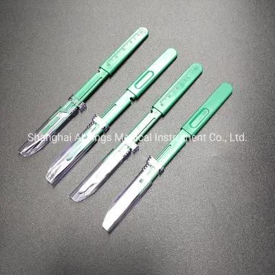 Dental Instrument Dental Disposable Sterile Scalpels Safety Type