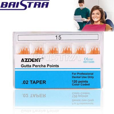 Factory Price Azdent Root Canal Dental Gutta Percha Points