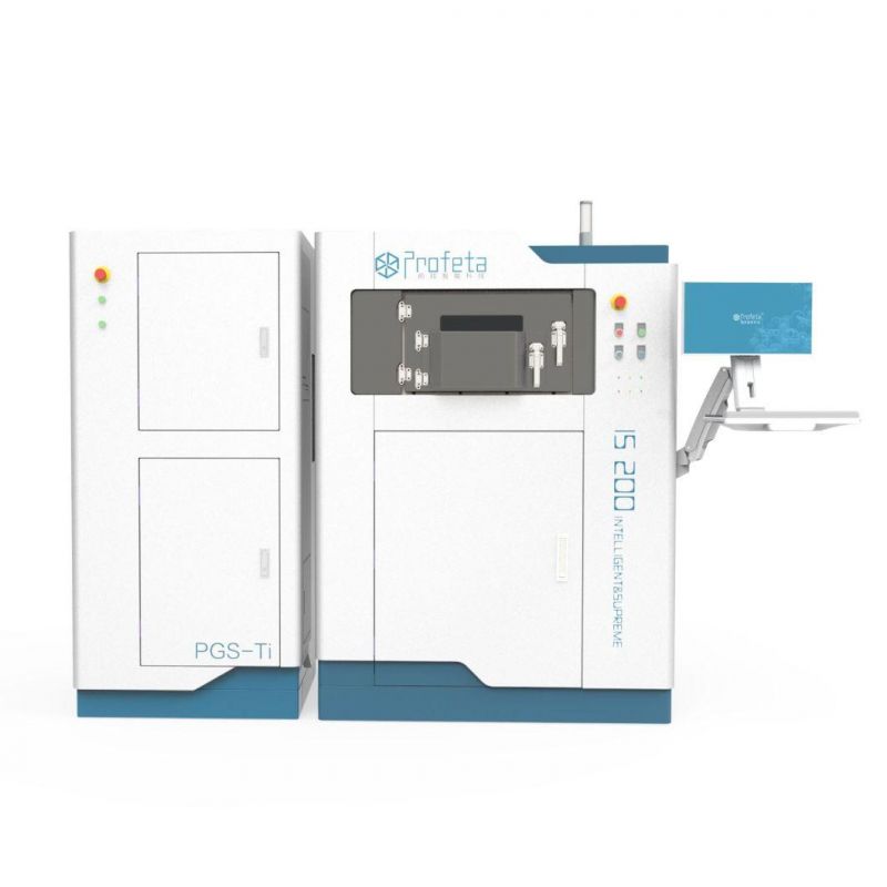 Dual Lasers Printing Dental Machine for Copings with Design Software