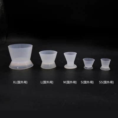 White Color Medical Silicone Rubber Mixing Cup