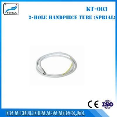 2-Hole Handpiece Tube (spiral) Kt-003 Dental Spare Parts for Dental Chair