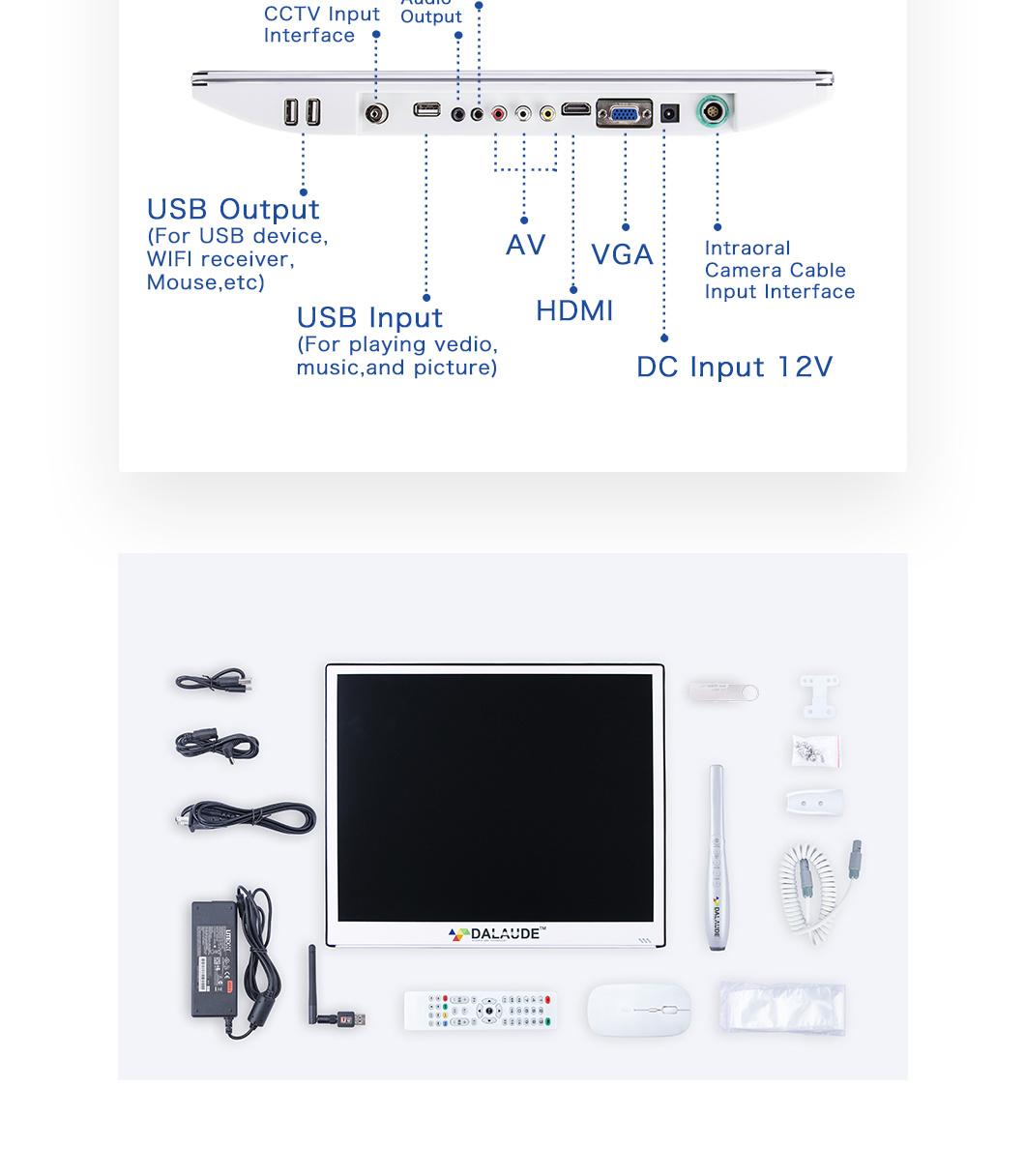 Upgraded Dental Tool Camera with Screen Dentistry Check Teeth Problem