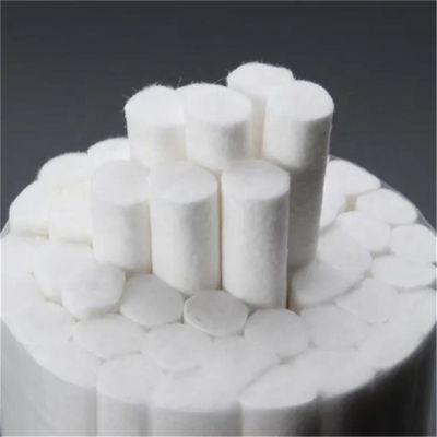 Disposable Medical Consumable Dental Materials Custom Medical Absorbent Dental Cotton Roll for Dentist