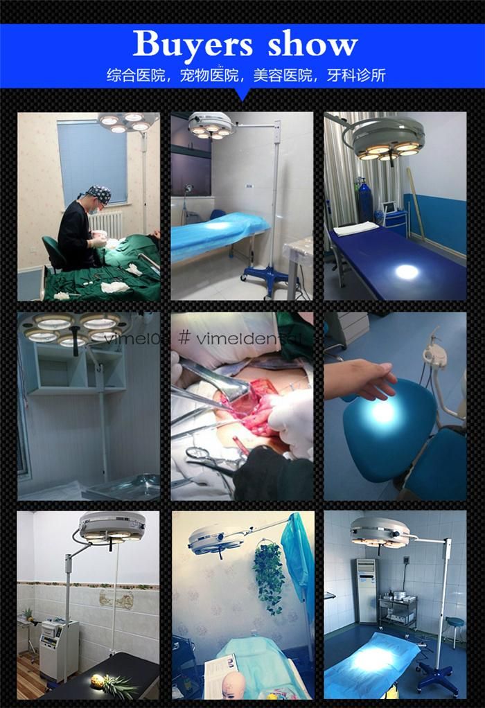 Dental Operating Shadowless Lamp Medical Equipment Ceiling LED Surgical Light