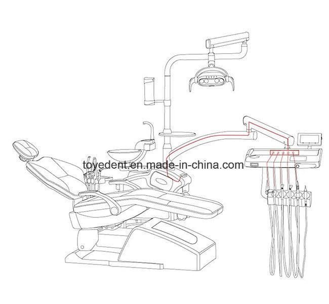 Safety Luxury Hospital Medical Equipment Dental Chair