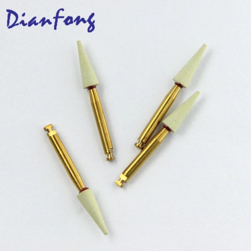 Dcr122 High Quality High-Speed Dental Diamond Impregnated Stone Bur Dental Diamond Tool