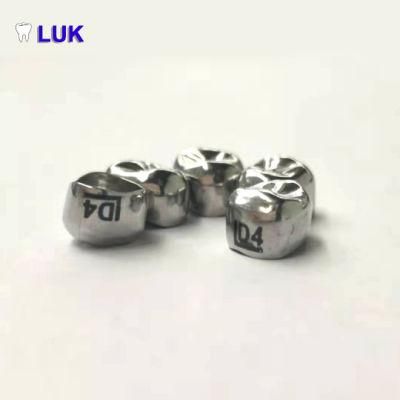 Medical Products Supply Stainless Steel Primary Molar Teeth Crown for Adults
