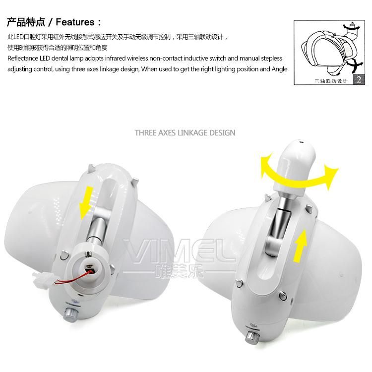 Reflectance LED Dental Lamp Shadowless Operating Light