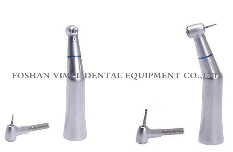 Dental Low Speed Handpiece Inner Channel Push Button Contra Angle