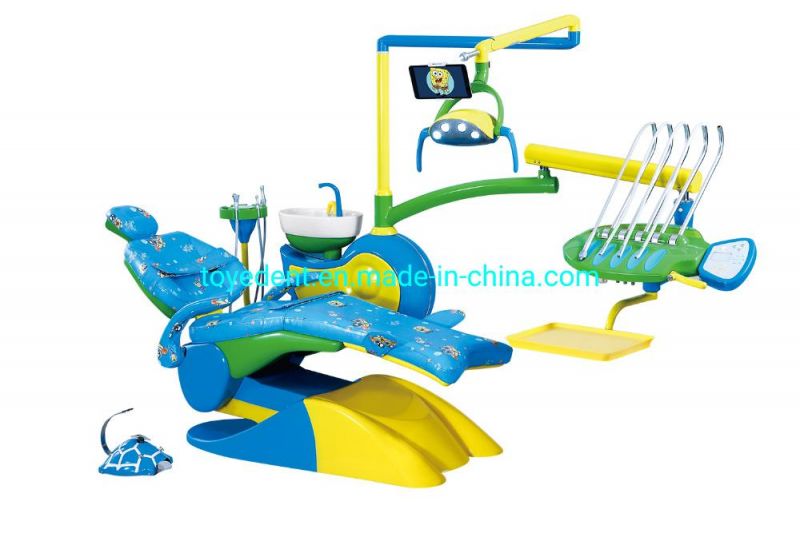 Colorful Adjustable Pediatric Dental Unit Full Functions Dental Chair