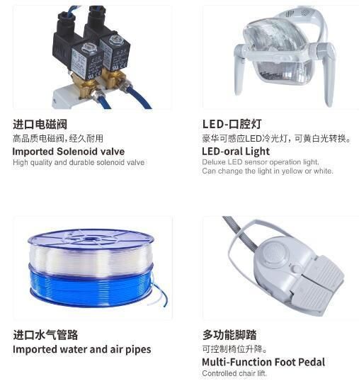 High Quality CE Approved Dental Chair Integral Dental Unit Equipment